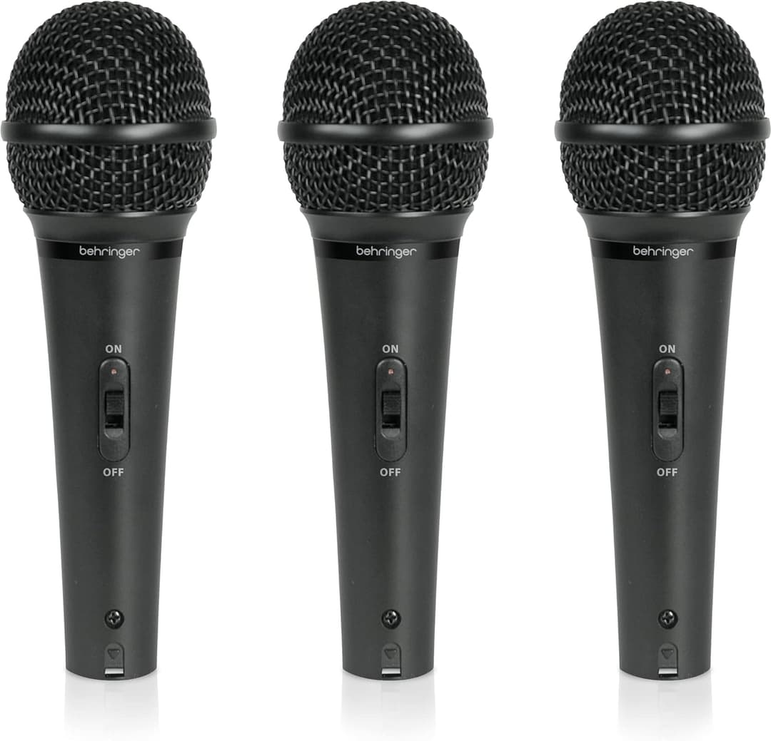 Best Budget Microphone: Behringer ULTRAVOICE XM1800S Dynamic Handheld Microphone